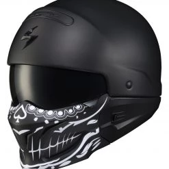 Scorpion EXO Covert El Malo Face Mask -Scorpion Sales 2022 scorpion covert face mask el malomatte black 5