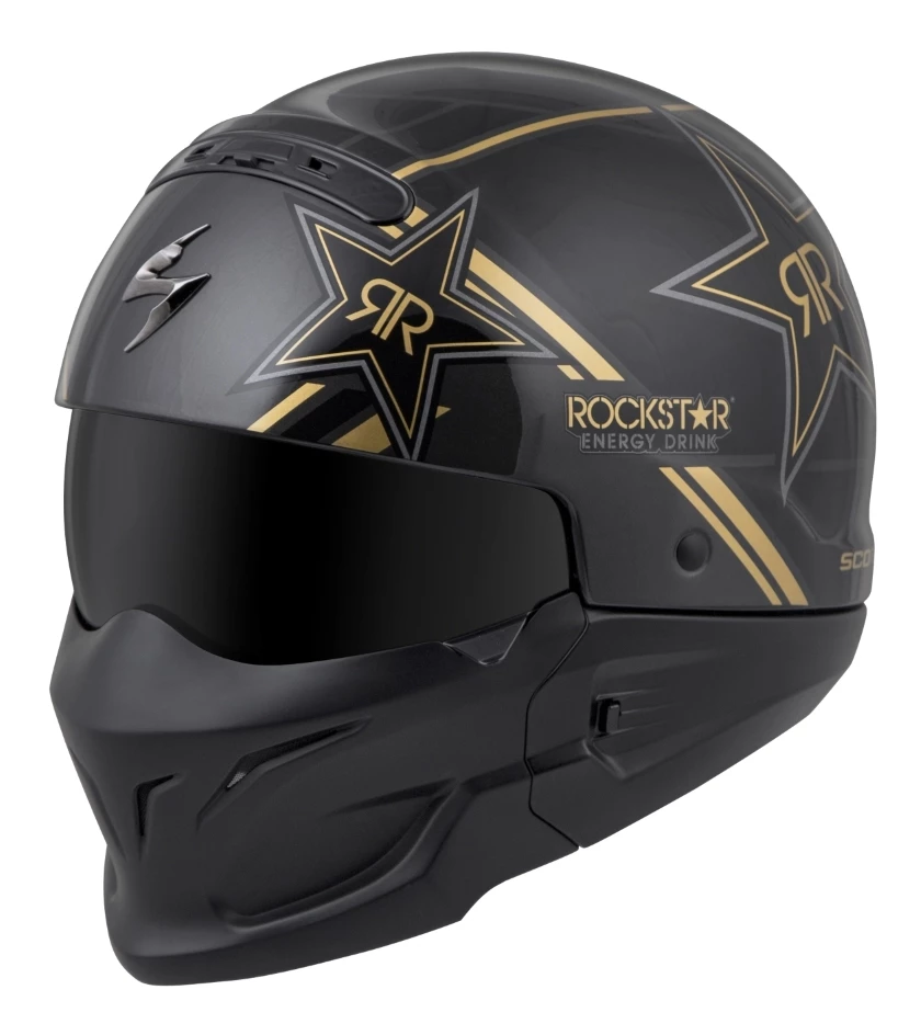 Scorpion EXO Covert Rockstar Helmet 3 Scorpion EXO Covert Rockstar Helmet