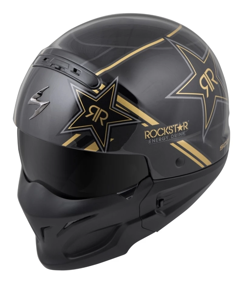 Scorpion EXO Covert Rockstar Helmet 4 Scorpion EXO Covert Rockstar Helmet - Image 2