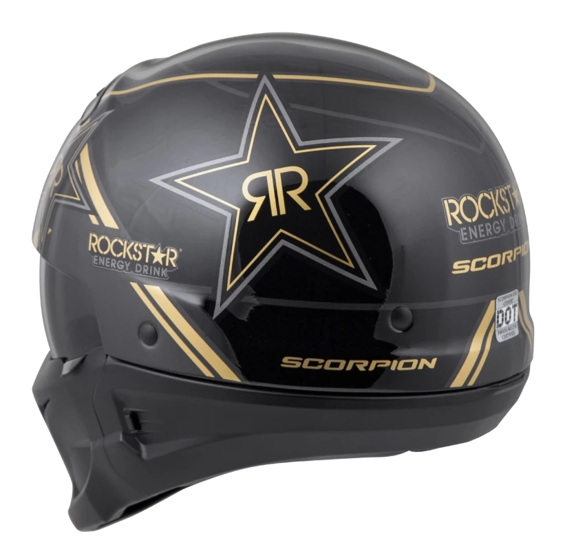 Scorpion EXO Covert Rockstar Helmet 5 Scorpion EXO Covert Rockstar Helmet - Image 3
