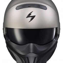 Scorpion EXO Covert Titanium Evo Helmet -Scorpion Sales 2022 scorpion covert titanium evo helmet titanium 8