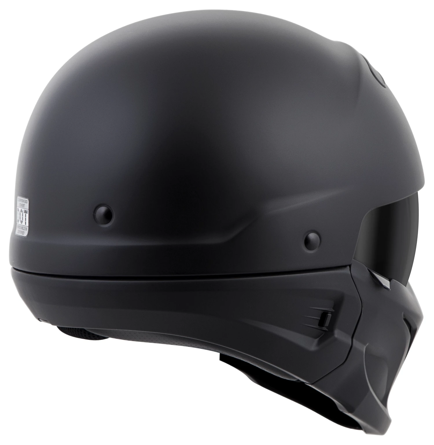 Scorpion EXO Covert Helmet Matte Black / SM [Open Box] - Image 7