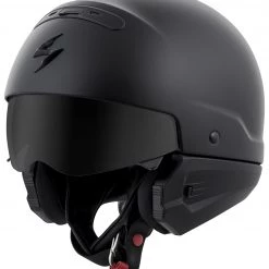 Scorpion EXO Covert Helmet Matte Black / SM [Open Box] -Scorpion Sales 2022 scorpion exo covert helmet matte black sm open box matte black 15 scaled