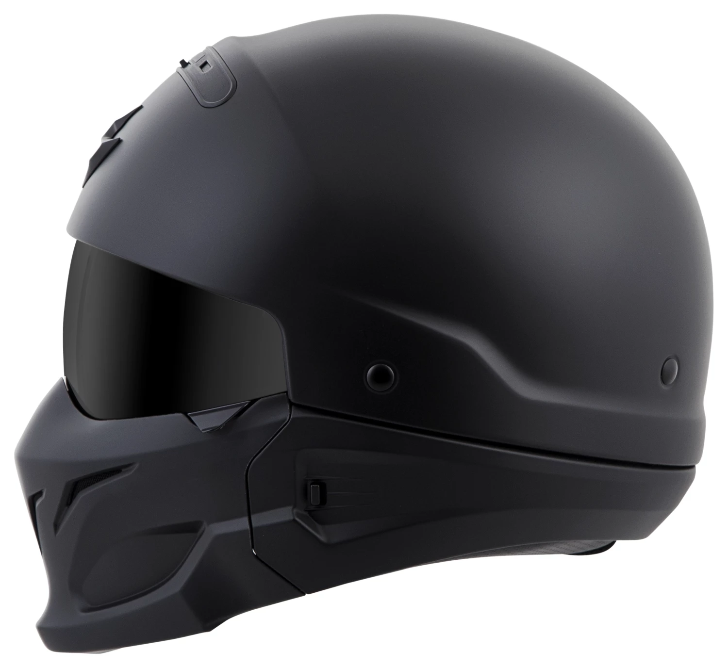 Scorpion EXO Covert Helmet Matte Black / SM [Open Box] - Image 2