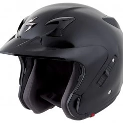 Scorpion EXO-CT220 Helmet - Solid Black / SM [Open Box] -Scorpion Sales 2022 scorpion exoct220 helmet solid black sm open box black 17