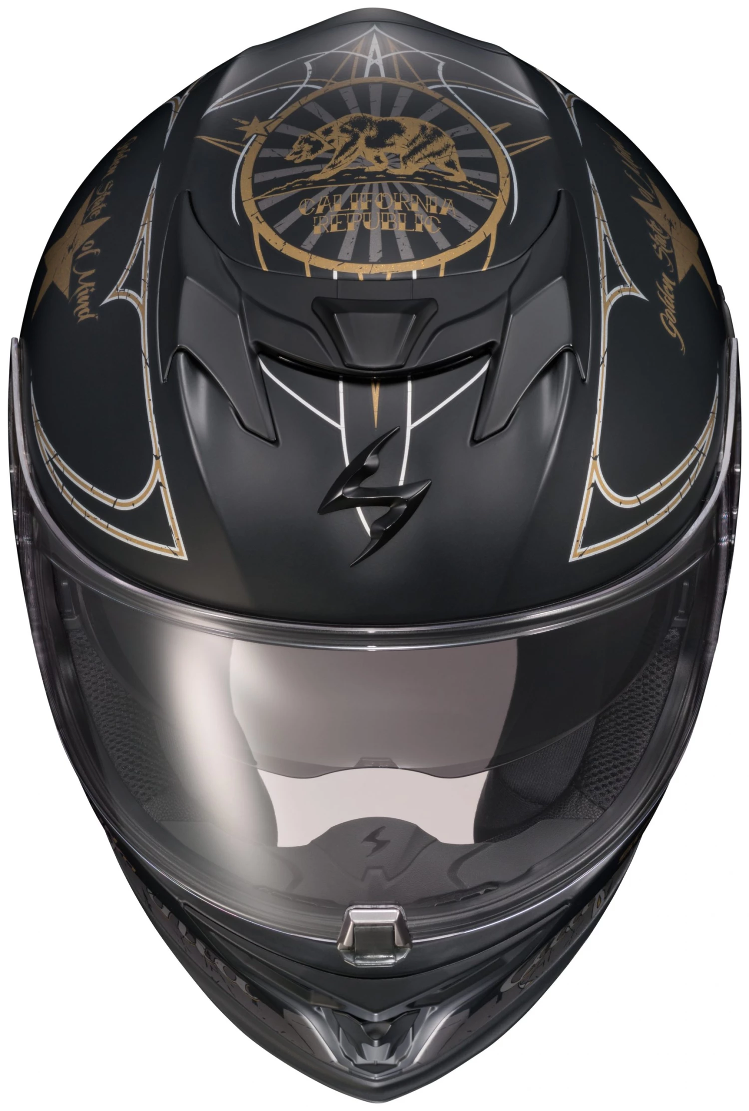 Scorpion EXO-T520 Golden State Helmet 6 Scorpion EXO-T520 Golden State Helmet - Image 4
